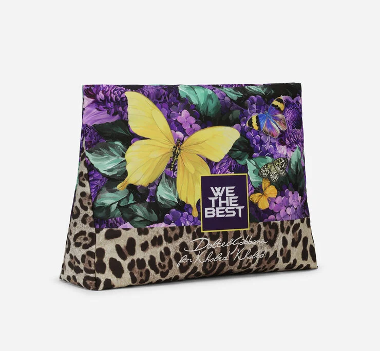 Túi Dolce & Gabbana Butterfly Print Nylon Pouch 'Multicolor' BM2034B5853HADRM - Ảnh 3