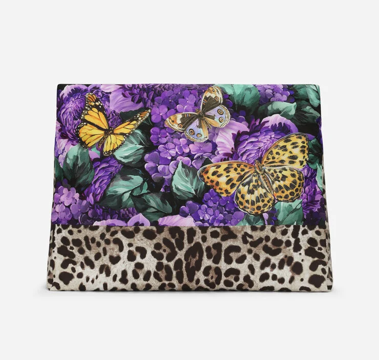 Túi Dolce & Gabbana Butterfly Print Nylon Pouch 'Multicolor' BM2034B5853HADRM - Ảnh 4