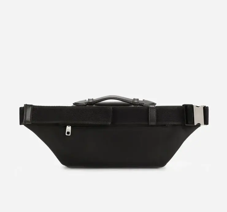 Túi Dolce & Gabbana Grainy Calfskin Belt Bag 'Black' BM2036AQ7568B956 - Ảnh 4
