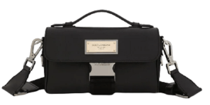 Túi Dolce & Gabbana Grainy Calfskin Crossbody Bag 'Black' BM2037AQ7568B956