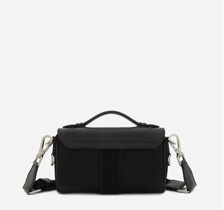 Túi Dolce & Gabbana Grainy Calfskin Crossbody Bag 'Black' BM2037AQ7568B956 - Ảnh 4
