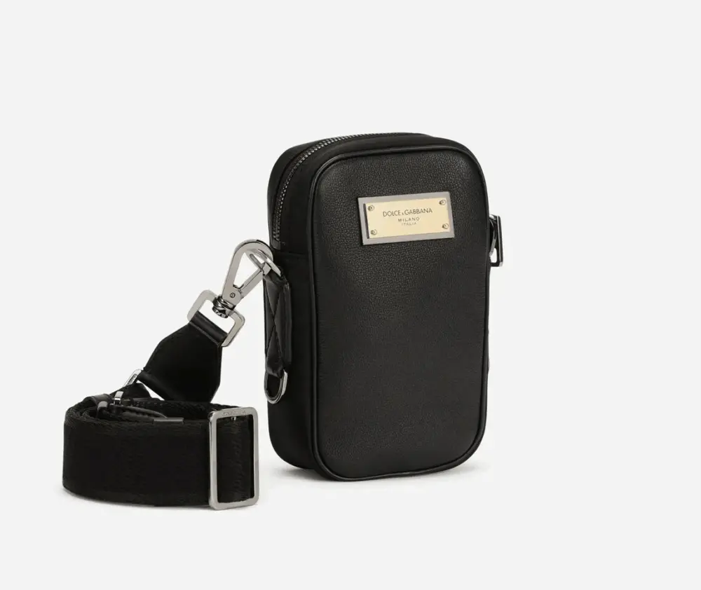 Alternative view of Túi Docle & Gabbana Grainy Calfskin Crossbody BM2041AQ7568B956