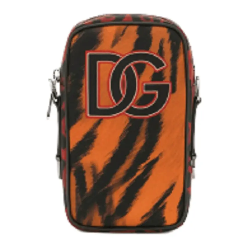 Túi Docle & Gabbana Nylon Crossbody Bag With Tiger Print BM2041B9O73HR3QL