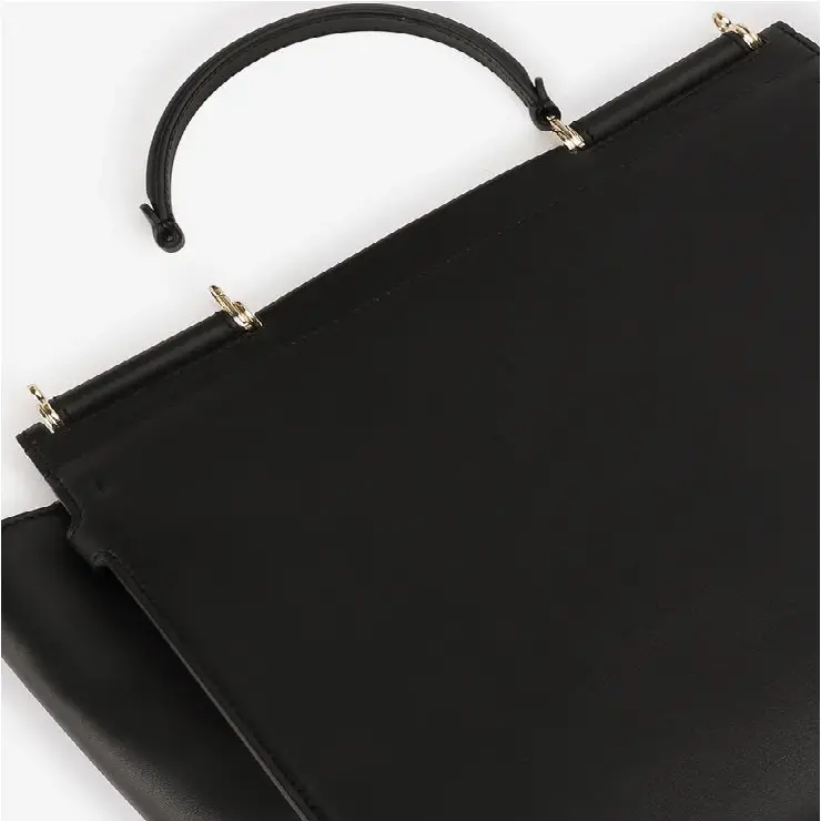 Túi Dolce & Gabbana Soft Sicily 'Black' BM6959AW75680999 - Ảnh 4