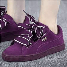 Giày Puma Suede Heart Satin 'Violet' 364084-02 - Ảnh 5