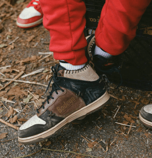 Alternative view of Giày Nike Bodega x Dunk High 'Legend' CZ8125-200