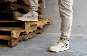 Alternative view of Giày Nike Dunk High Bodega 'Sail Multi' CZ8125-100