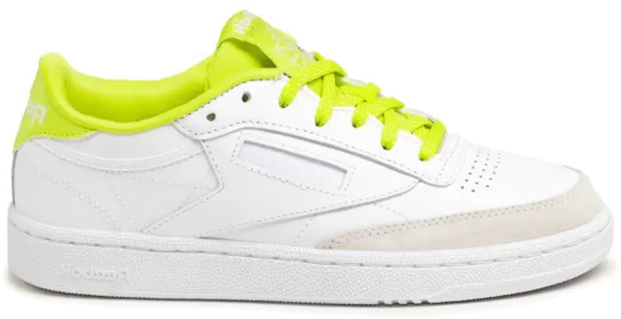 Giày Reebok Club C 85 'White Acid Yellow' GW5439
