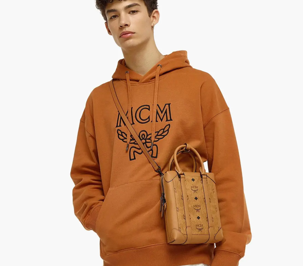 Túi MCM NS Soft Berlin Crossbody Cognac MMRBSBF04CO001 - Ảnh 2