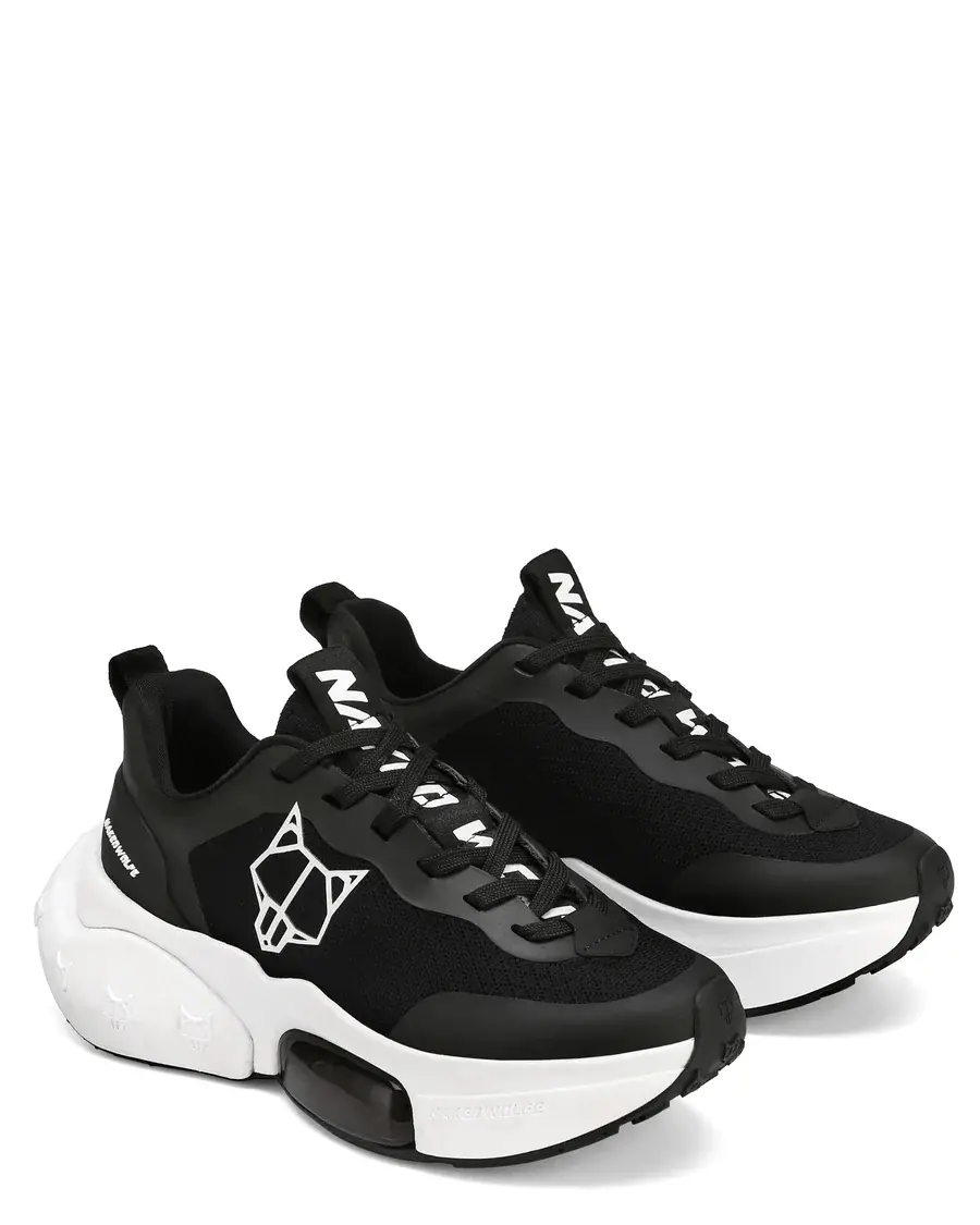 Giày Naked Wolfe TURBO CASUAL 'Black White' - Ảnh 3
