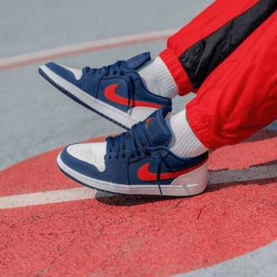 Giày Nike Air Jordan 1 Low USA CZ8454-400 - Ảnh 3