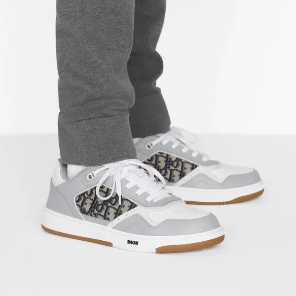 Giày Dior B27 Low Dior Oblique Galaxy 'Grey Gum' 3SN272ZIR-H165 - Ảnh 3