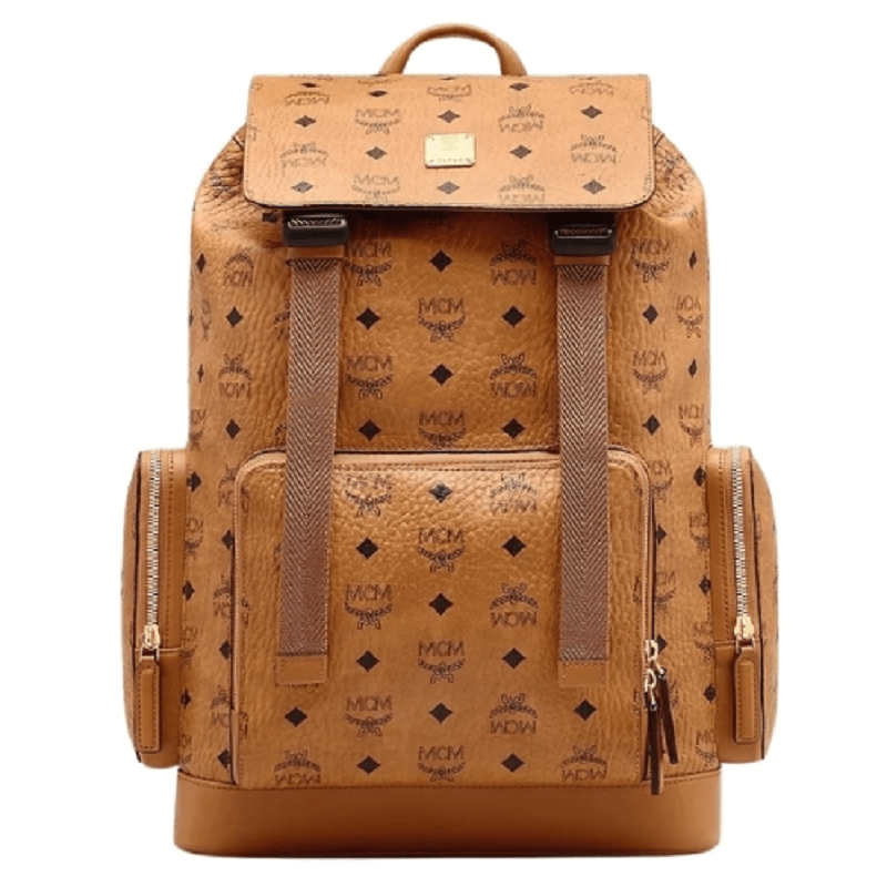 Balo MCM Brandenburg Backpack Visetos 'Cognac' MMKAABG02CO001