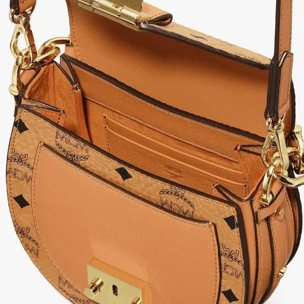 Alternative view of Túi MCM Patricia Mini Shoulder Bag Visetos 'Cognac' MWSASPA08CO001
