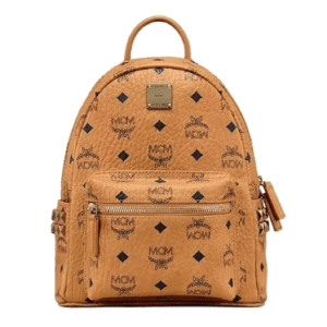 Balo MCM Stark Side Studs Backpack Visetos 'Cognac' MMK6SVE41CO001