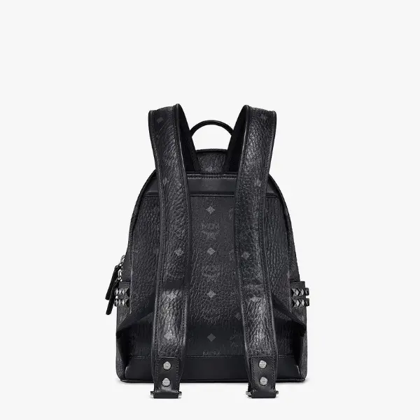 Balo MCM Stark Side Studs Backpack Visetos 'Black' MMK6SVE37BK001 - Ảnh 3