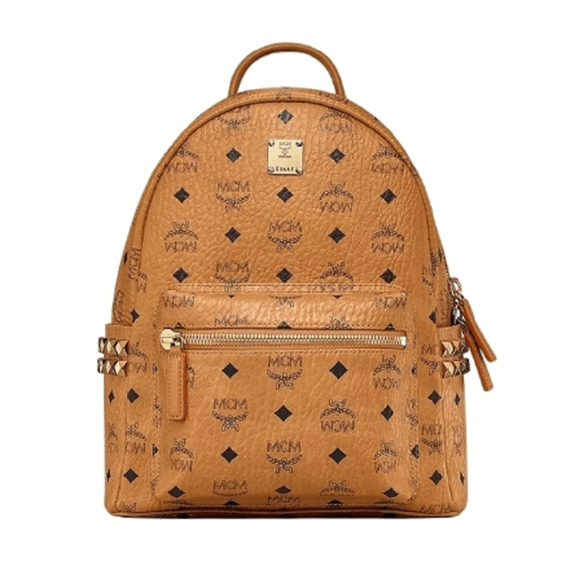 Túi MCM Stark Side Studs Backpack In Visetos MMK6SVE37CO001