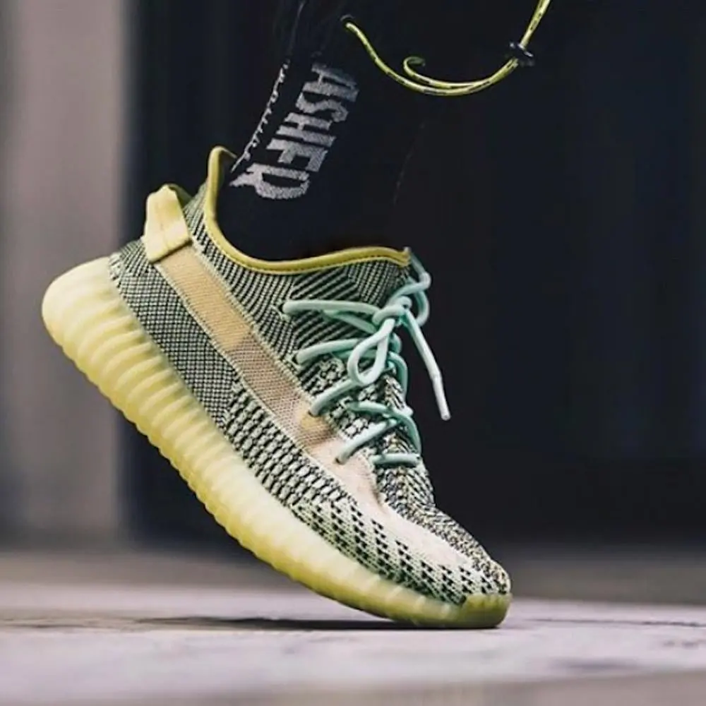 Alternative view of Giày Adidas Yeezy Boost 350 V2 'Yeezreel' (Non-Reflective) FW5191