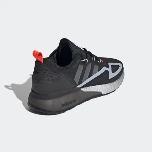 Giày Adidas ZX 2K Boost 'Black Halo Silver' FY5724 - Ảnh 3