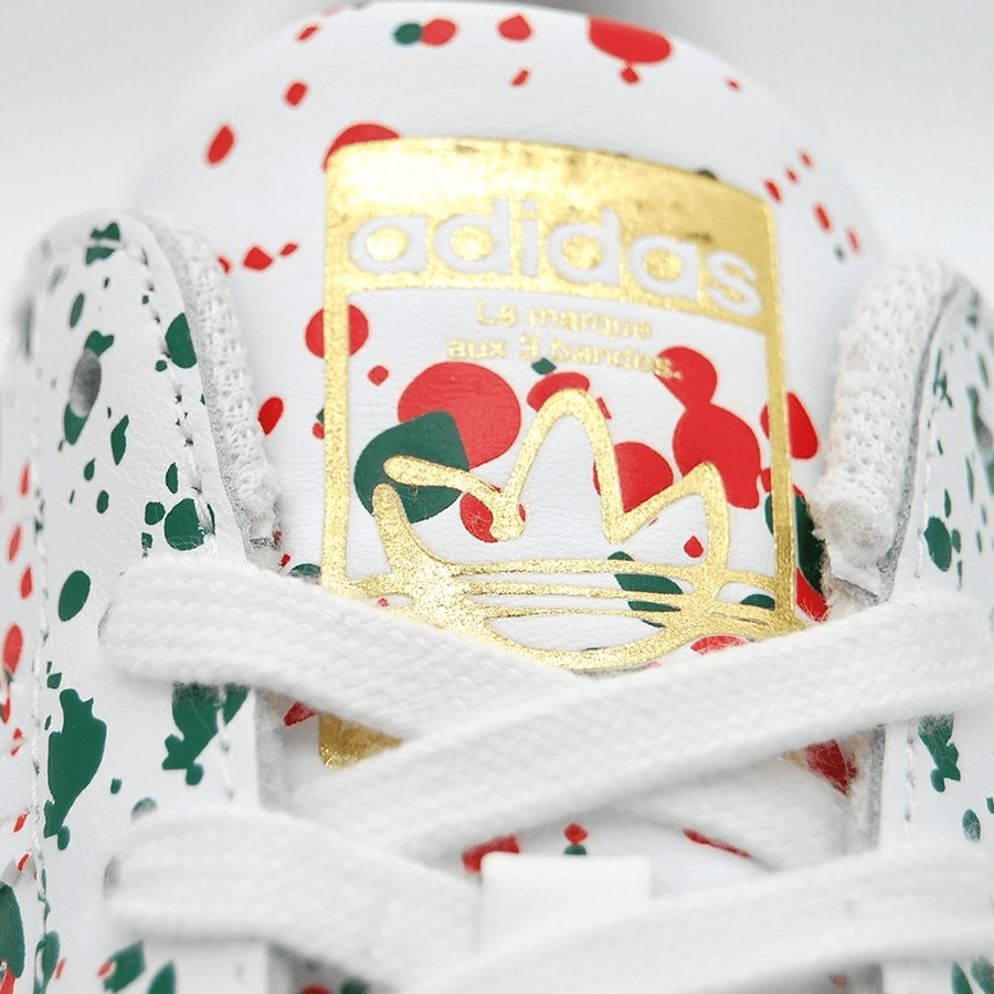 Giày Adidas Superstar 'Splashes Splatter and Drips White' FX5537 - Ảnh 4