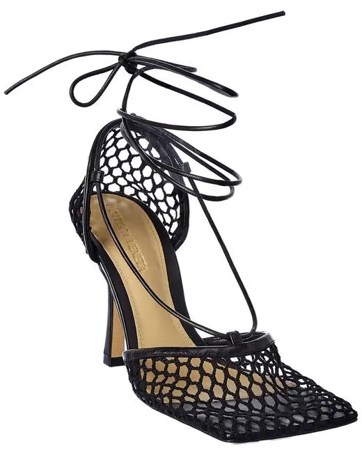 Giày Cao Gót Bottega Veneta Sandal 'Black' 651388VBSD31000 - Ảnh 2