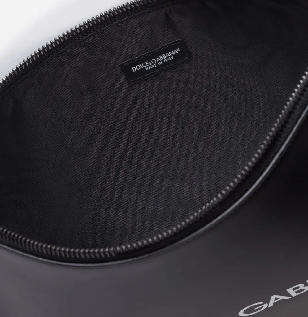 Túi Dolce & Gabbana Calfskin Document Holder With Printed Logo BP2182AA062HNI43 - Ảnh 4