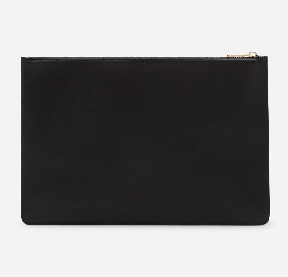 Túi Dolce & Gabbana Calfskin Document Holder With Heat-stamped Logo BP2182AZ60780999 - Ảnh 3