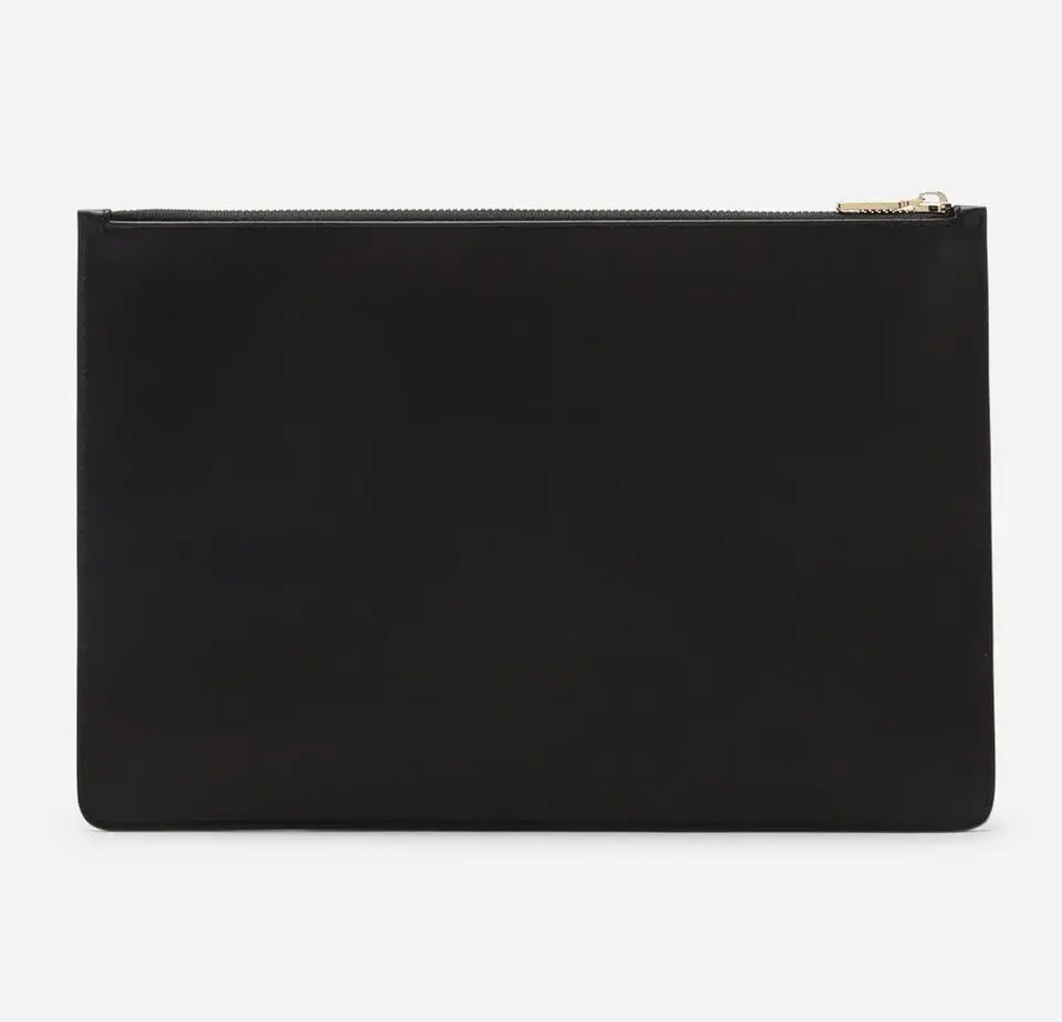Túi Dolce & Gabbana Calfskin Document Holder With Heat-stamped Logo BP2182AZ60780999 - Ảnh 3