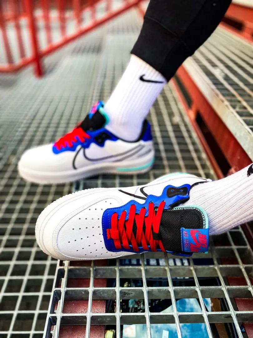 Giày Nike Air Force 1 React 'Astronomy Blue' CD6960-101 - Ảnh 3