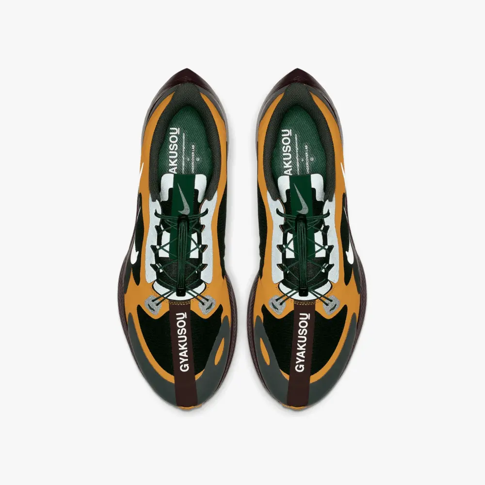 Giày Nike Gyakusou x Zoom Pegasus Turbo 'Gold Fir' BQ0579-700 - Ảnh 3