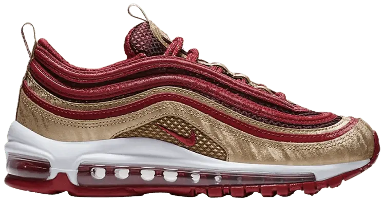 Giày Nike Air Max 97 QS GS 'Noble Red' BQ4429-600