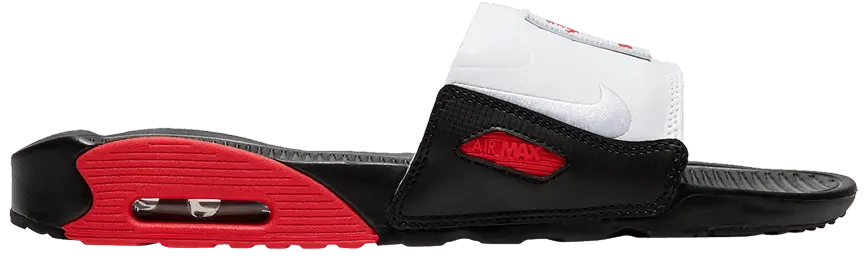 Dép Nike Air Max 90 Slide 'Black Chile Red' BQ4635-003