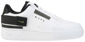 Giày Nike Air Force 1 Type 'White Black Volt' BQ4793-101