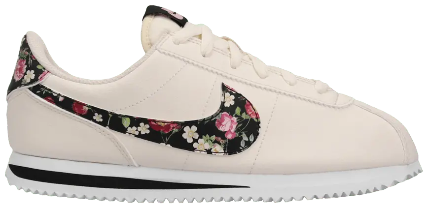 Giày Nike Cortez Basic Vintage Floral 'Pale Ivory' BQ5297-100