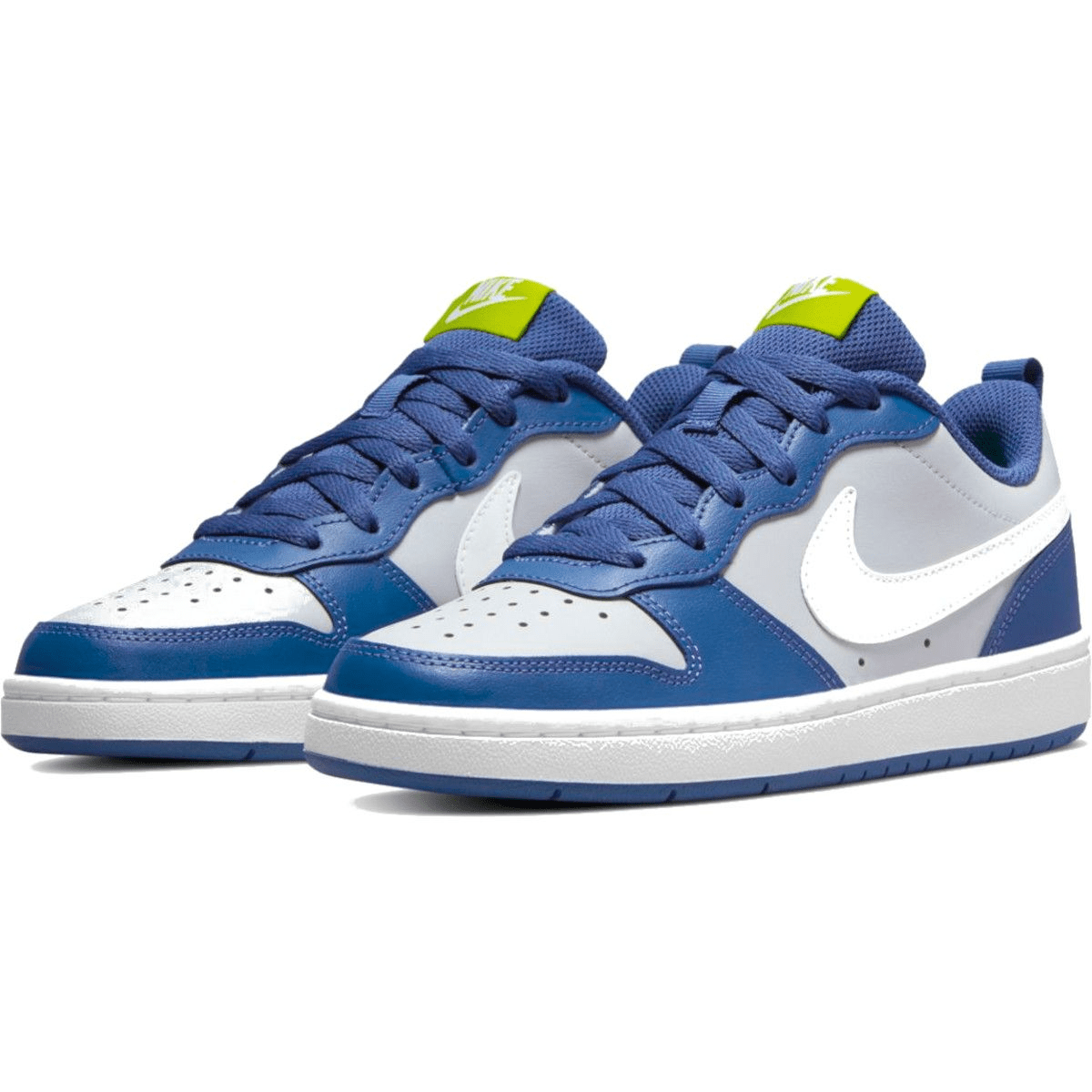 Giày Nike Court Borough Low 2 ‘Grey Fog Mystic Navy’ BQ5448-016 - Ảnh 5