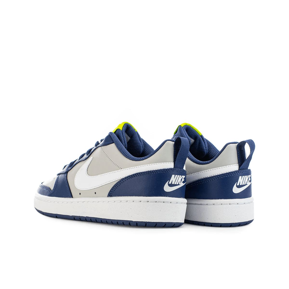 Giày Nike Court Borough Low 2 ‘Grey Fog Mystic Navy’ BQ5448-016 - Ảnh 3