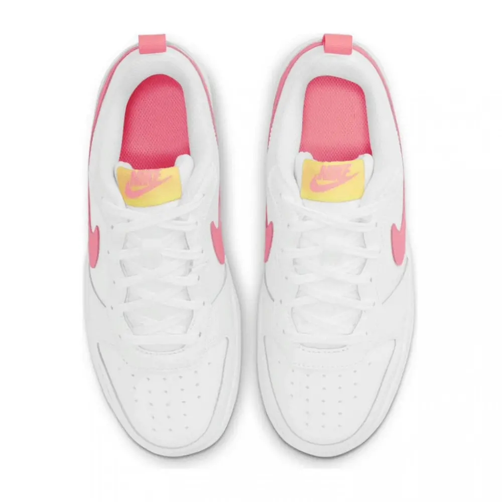 Alternative view of Giày Nike Court Borough Low 2 White Light Citron BQ5448-108