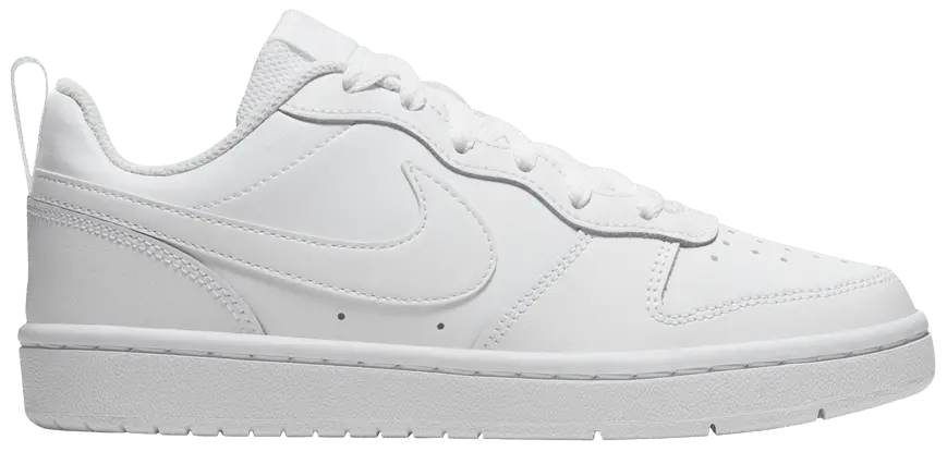 Giày Nike Court Borough Low 2 GS 'Triple White' BQ5448-100
