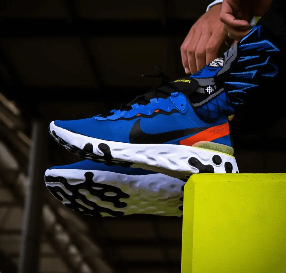 Alternative view of Giày Nike React Element 55 'Game Royal' BQ6166-403