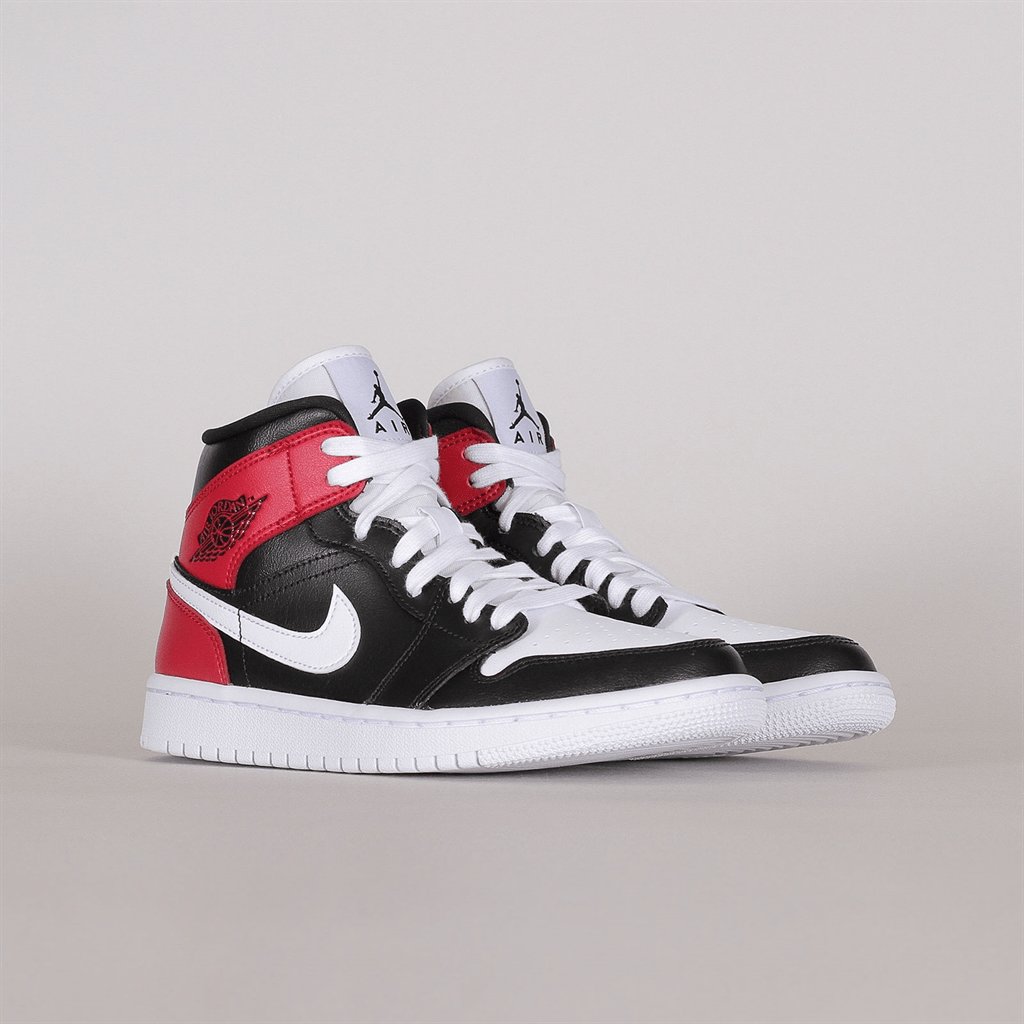 Giày Nike Air Jordan 1 Mid Noble Red BQ6472-016 - Ảnh 4