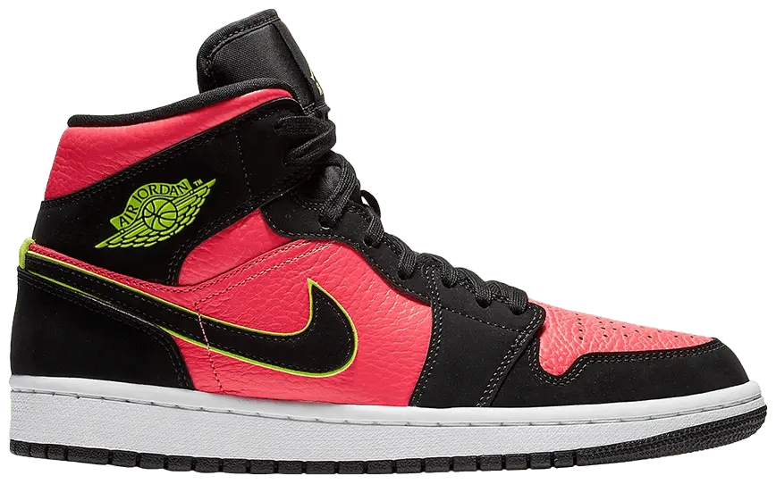 Giày Nike Air Jordan 1 Mid 'Hot Punch Volt' BQ6472-006