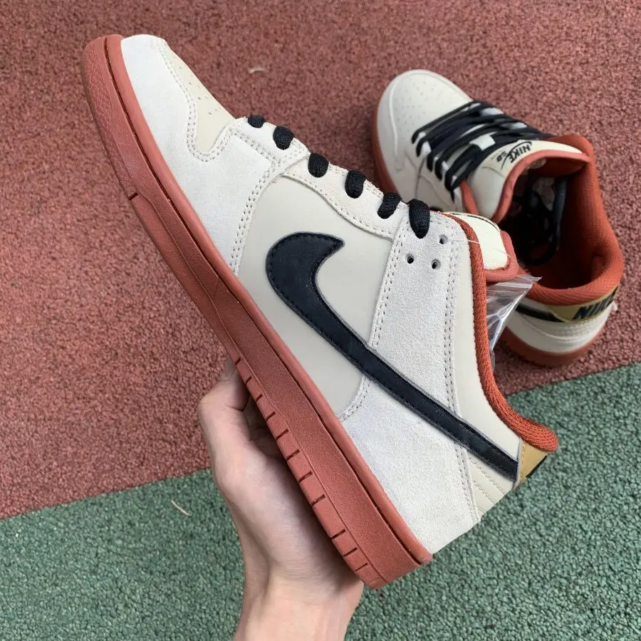 Alternative view of Giày Nike Dunk Low SB 'Muslin' BQ6817-100