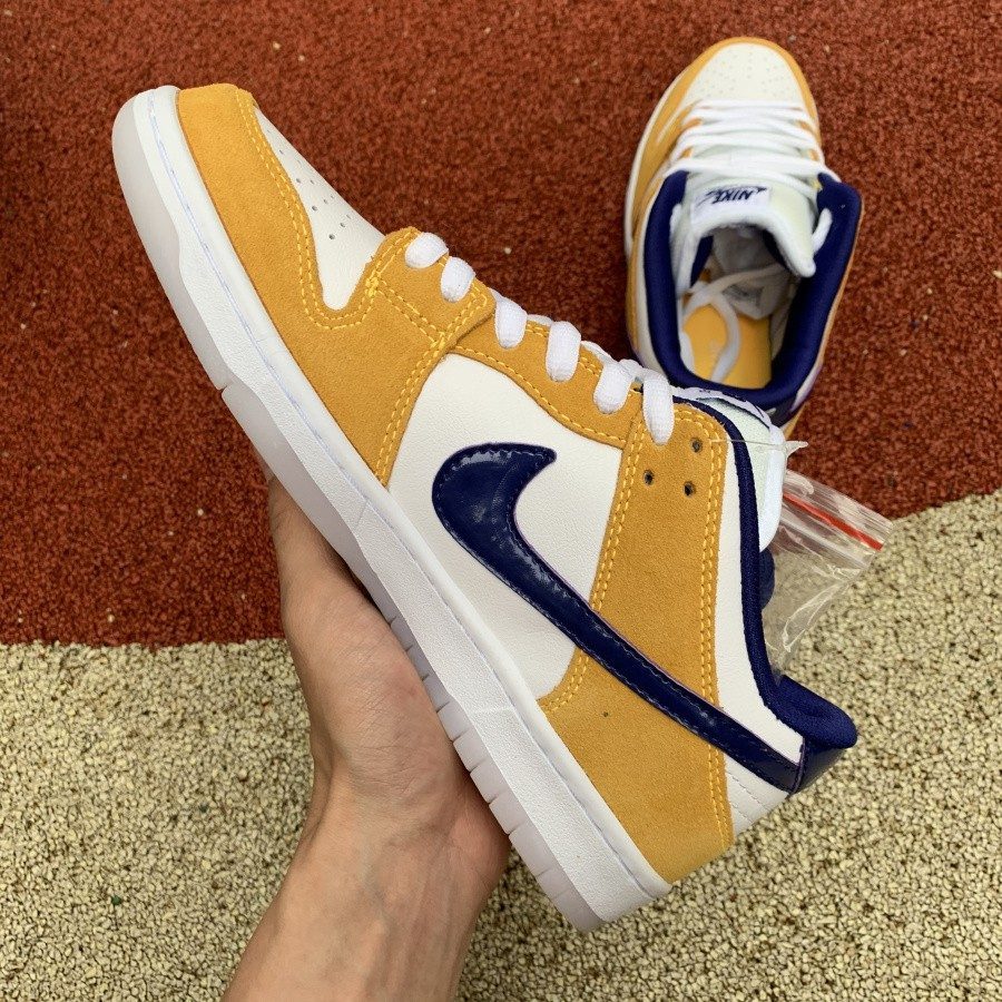 Giày Nike Dunk Low Pro SB 'Laser Orange' BQ6817-800 - Ảnh 5