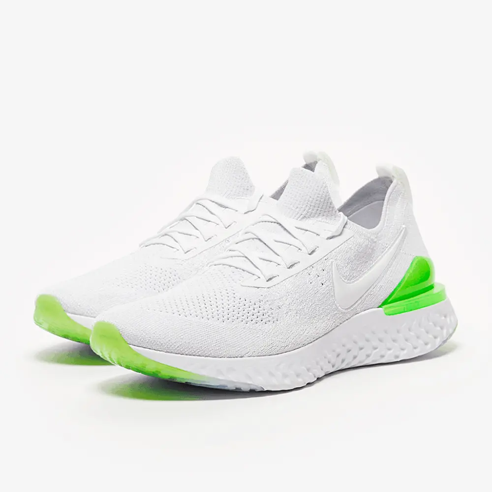 Alternative view of Giày Nike Epic React Flyknit 2 'Lime Blast' BQ8928-100