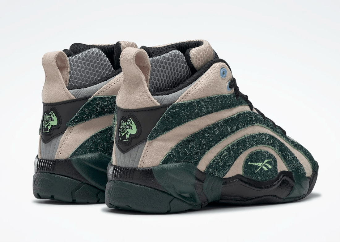 Giày Reebok Brain Dead x Shaqnosis 'Dark Forest' GX9600 - Ảnh 5