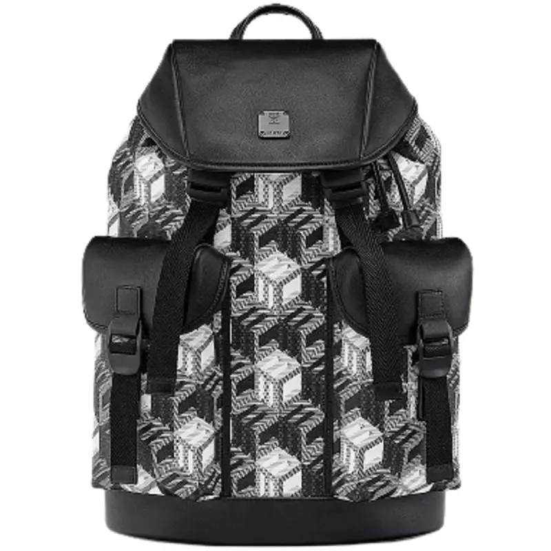 Balo MCM Brandenburg Monogram Canvas MMKBACK07BW001