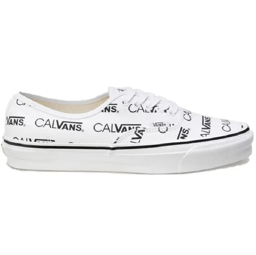 Giày Vans x Palace x CK1 Authentic Calvans 'True White' VN0A5FBDQLZ