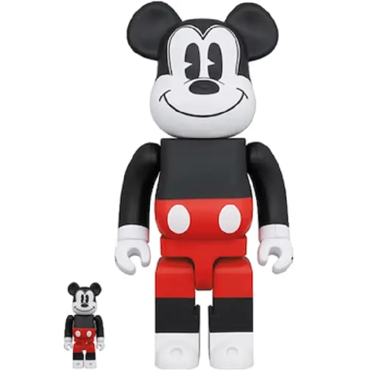 Mô Hình Bearbrick Mickey Mouse 2020 100% & 400%