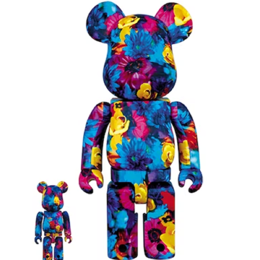 Mô Hình Bearbrick Mika Ninagawa Anemone