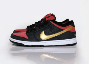 Alternative view of Giày Nike Brooklyn Projects x Dunk Low Pro Prm SB 'Walk Of Fame' 617859-076